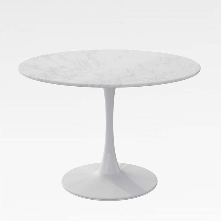 Ivy Bronx Balyeet Pedestal Dining Table Wayfair